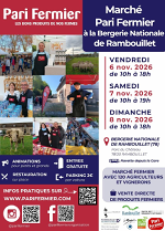 Pari Fermier d’automne à Rambouillet